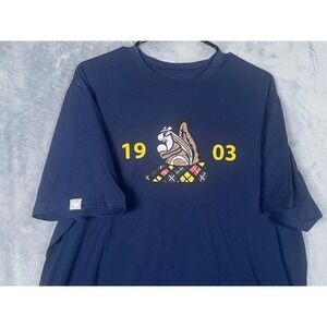 Levelwear Oakmont Country Club Mens Navy Blue Graphic T-Shirt Size Large